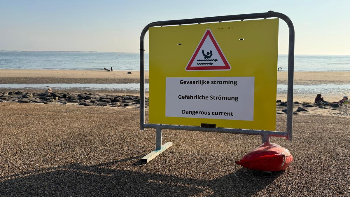 Gevaarlijke stroming door springtij: waarschuwingsborden geplaatst in Vlissingen