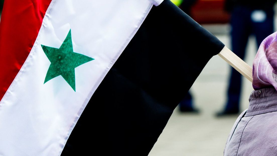 Syrische vlag (archiefbeeld)