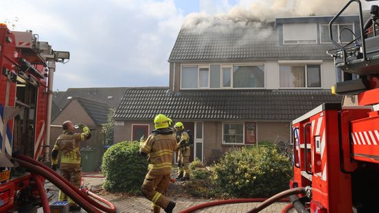 Katten raken gewond door brand in woning
