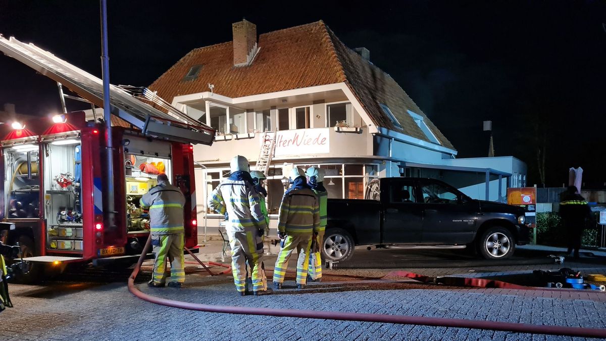 Wasmachine of droger oorzaak van brand in restaurant in Wanneperveen