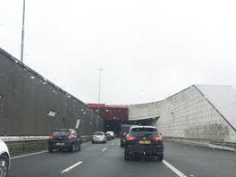 Leidsche Rijntunnel vannacht dicht in richting van Den Bosch vanwege calamiteitenoefening