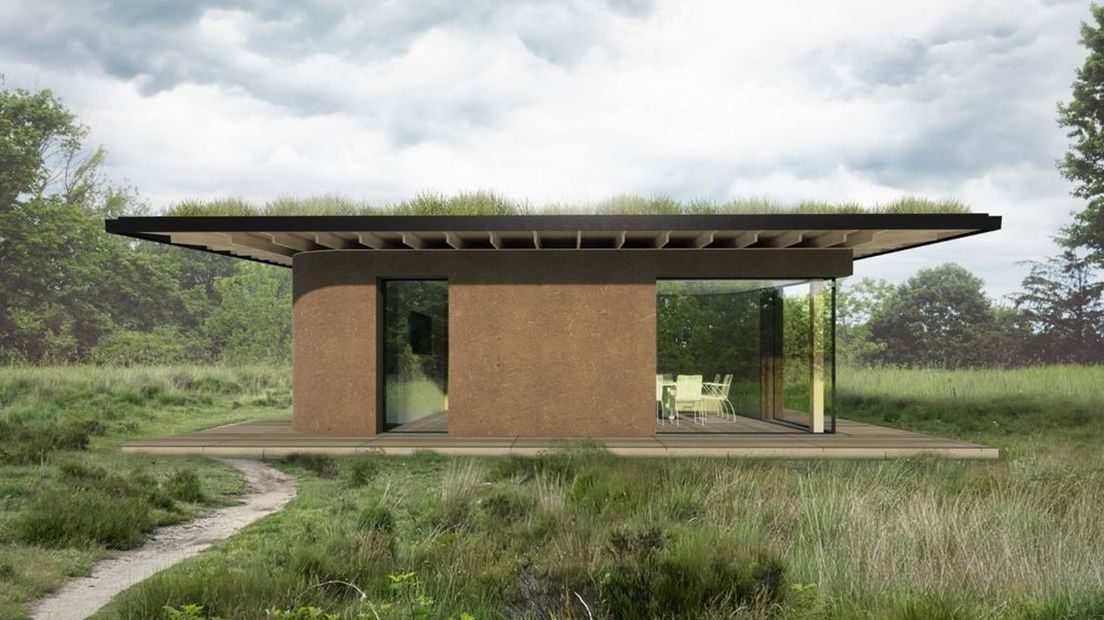 Zo moet de vergader locatie van biobased materialen eruit komen te zien.