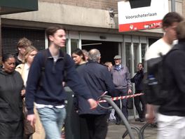 Bij metrostation Voorschoterlaan waren veel reizigers nog niet helemaal op de hoogte van de ingrijpende werkzaamheden.