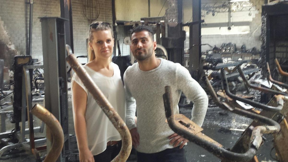 Massale steun voor afgebrande sportschool in Oude Tonge