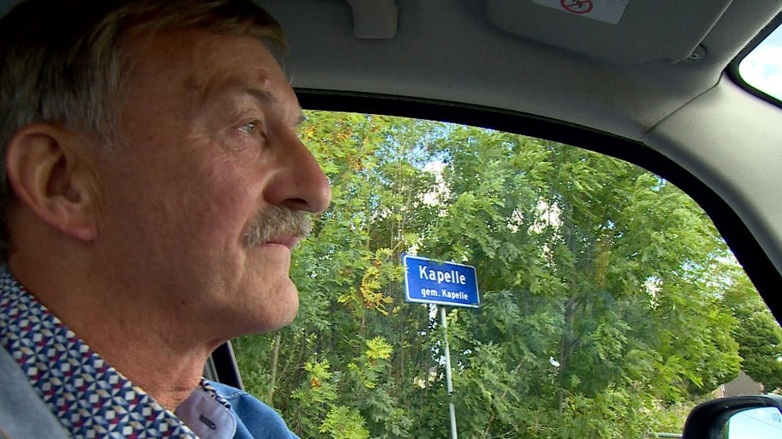 Vrijwilliger Han Kruysse op pad in Kapelle