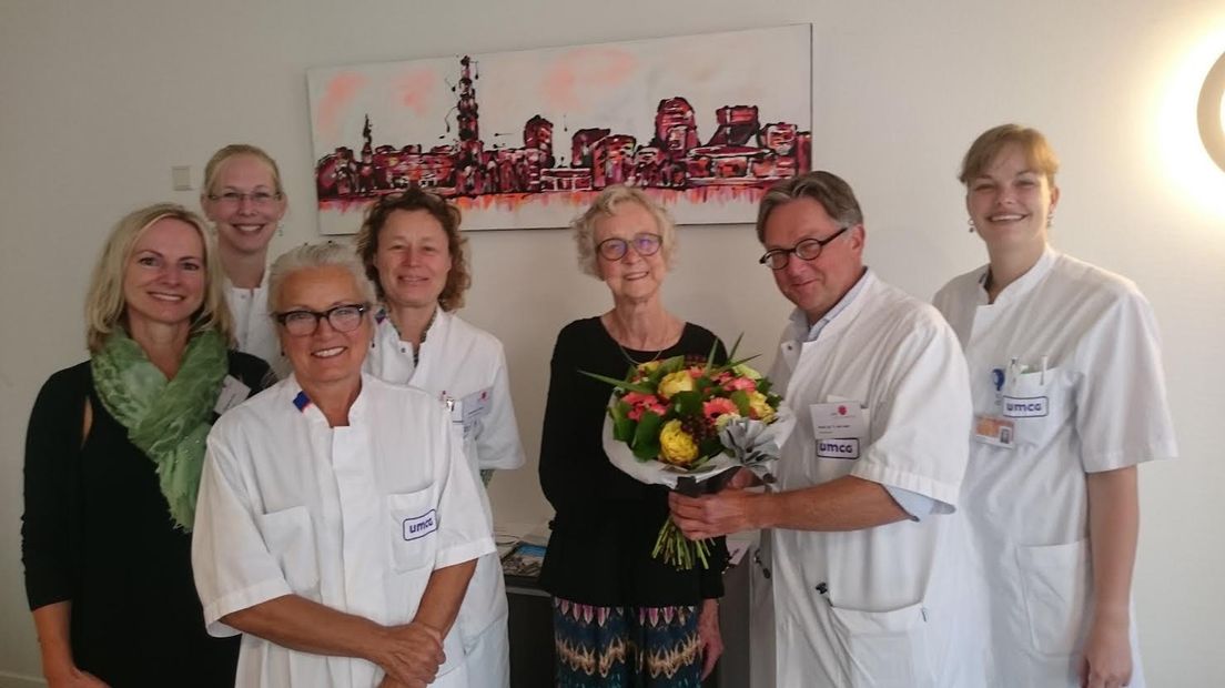 Mevrouw De Vries-De Vlas is de vijfhonderdste patiënt