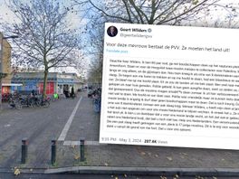 Geert Wilders tweet over geweldsincident Amersfoortse supermarkt, politie doet onderzoek
