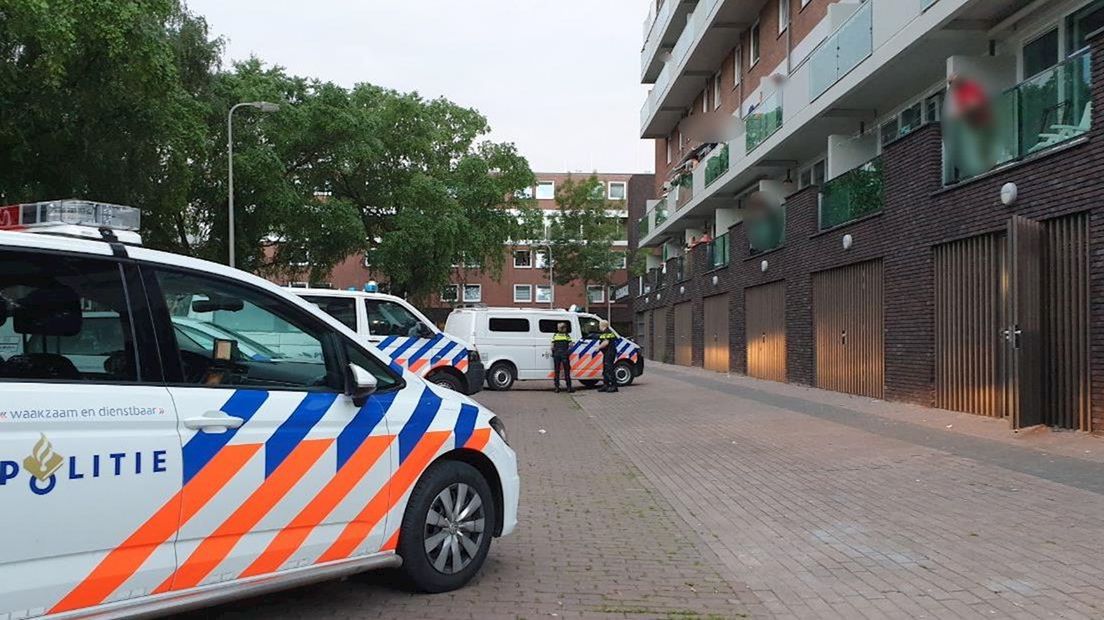 Politie houdt persoon aan na klachten drugsoverlast