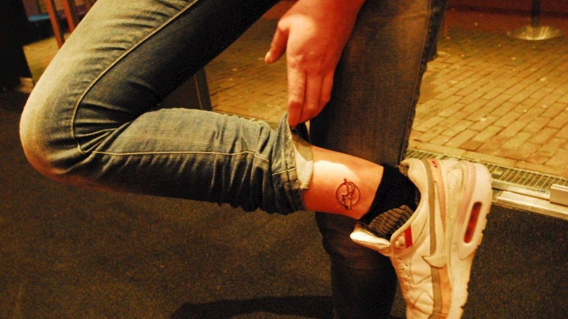 Tatoeage bioscoop.