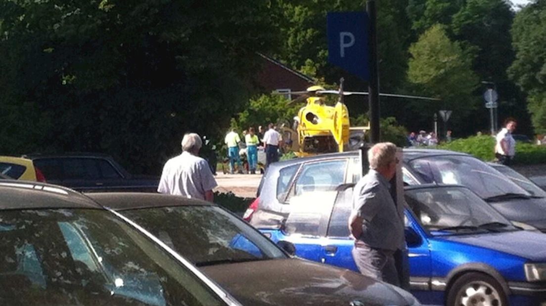 Traumahelikopter ingezet in Nijverdal