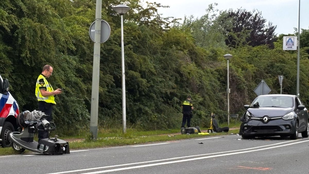 Bestuurder scootmobiel raakt ernstig gewond bij aanrijding Maastricht