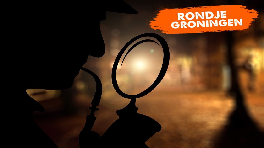 Detective met vergrootglas