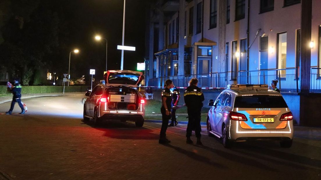 De politie onderzoekt een mogelijk steekincident in Oldenzaal