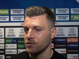 Excelsior-trainer Ruben den Uil teleurgesteld in gelijkspel tegen Heracles Almelo.