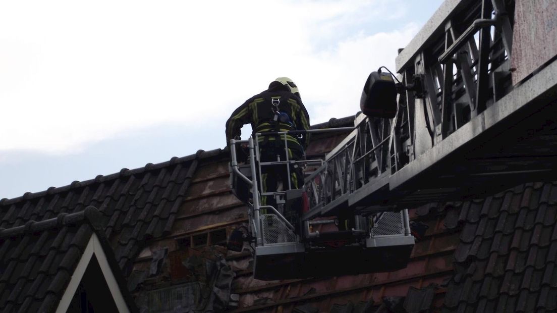 Brand na blikseminslag