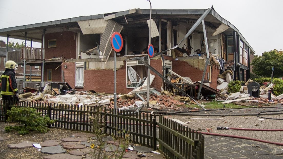Het woonzorgcentrum na de explosie (Rechten: Kim Stellingwerf)