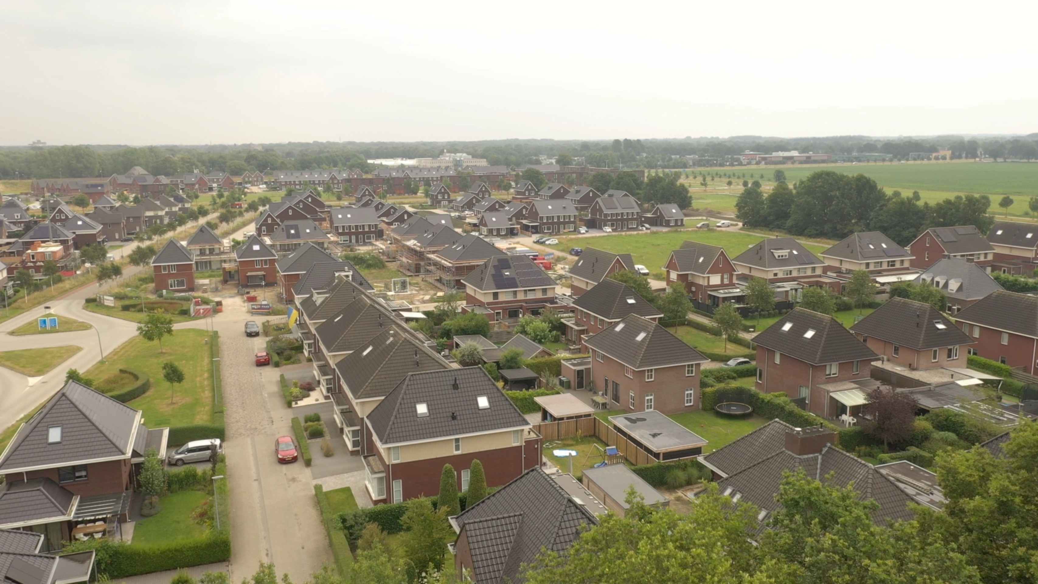 De wijk Delftlanden in Emmen