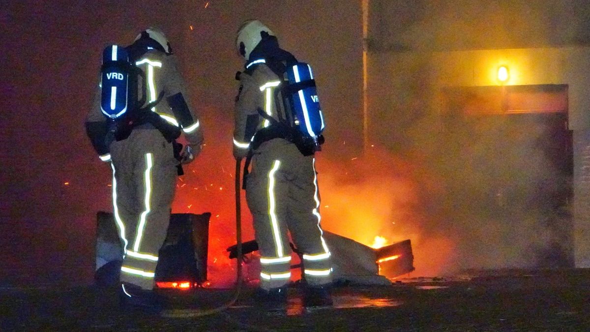 Brandje bij leegstaand gebouw Bovensmilde