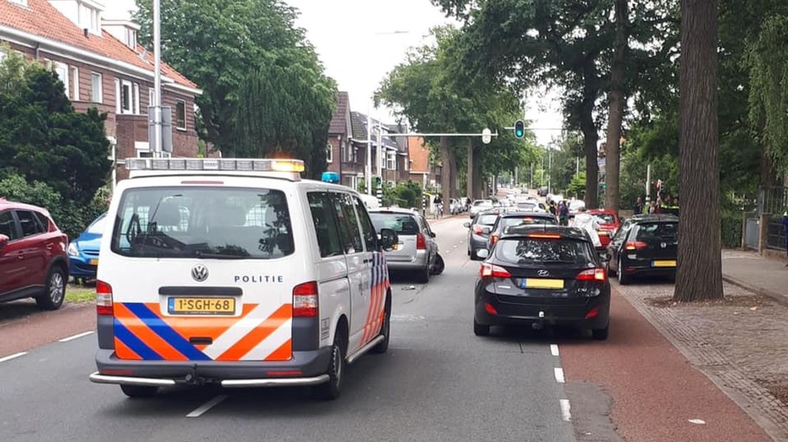 De politie heeft twee personen aangehouden na het incident in Nijmegen.