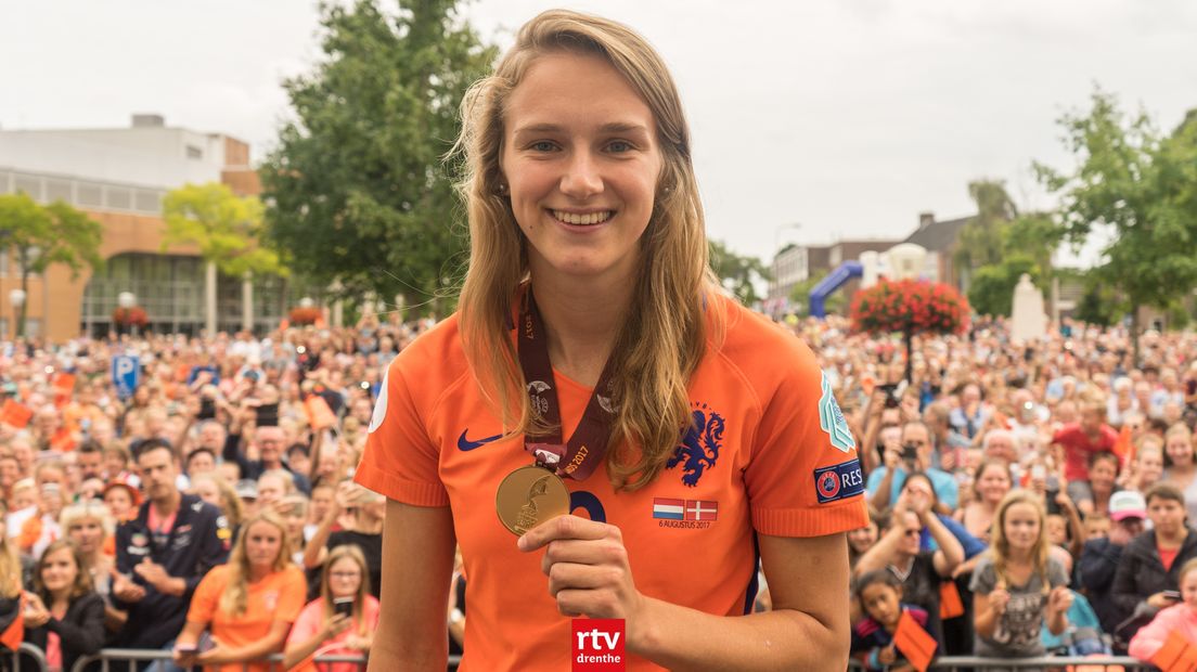 Vivianne Miedema eist meer geld voor de Oranje Leeuwinnen (Rechten: Kim Stellingwerf/RTV Drenthe)