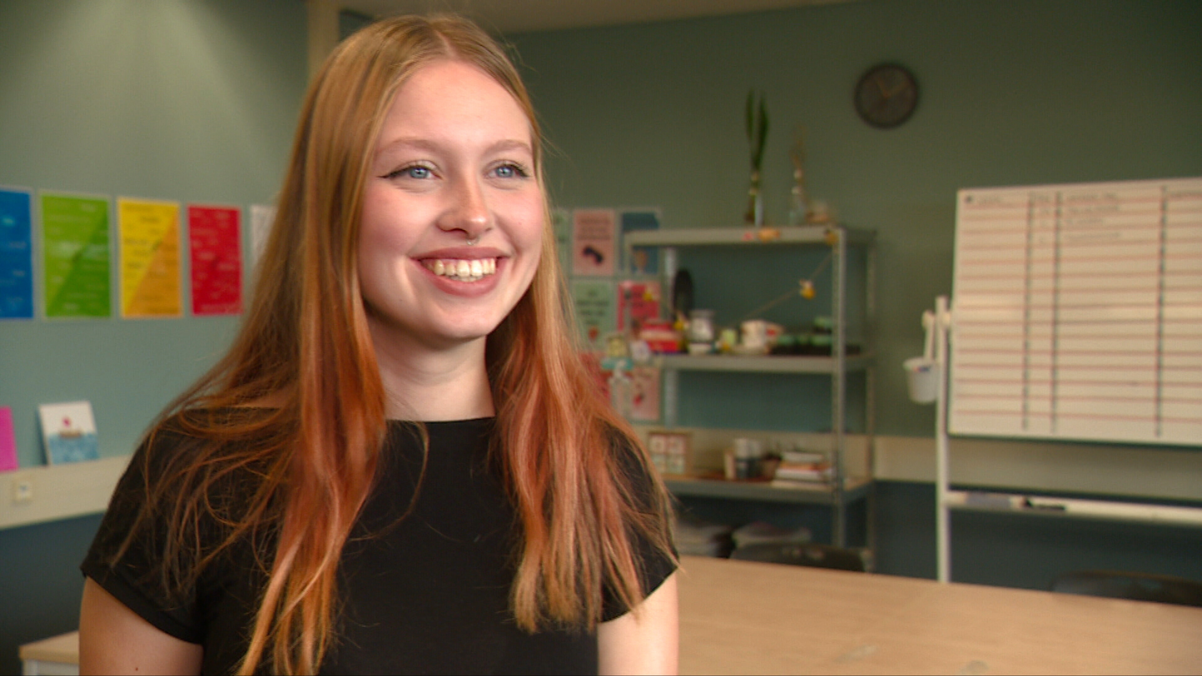 Tara (18), student bij Firda Drachten