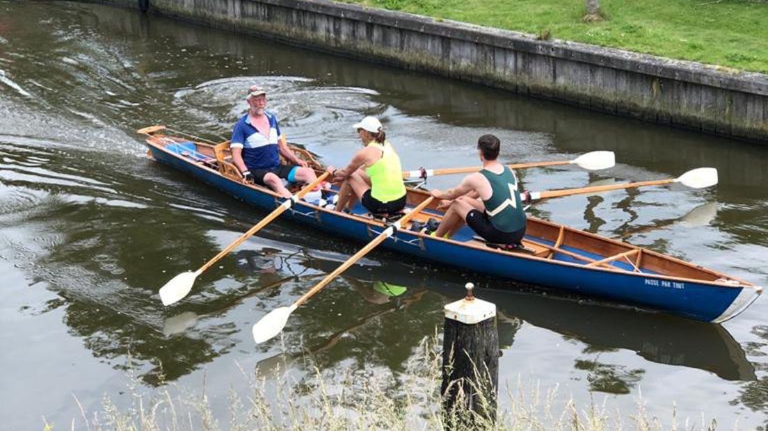 De boot is gebouwd in de jaren vijftig