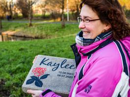 Gedenkteken voor omgekomen Kaylee (20): 'Blaaskus naar de hemel'