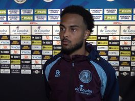 Marvin Young na afloop van Sparta-Go Ahead (2-2)