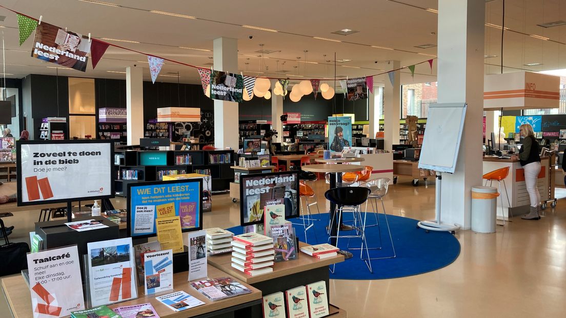 De bibliotheek in Kanaleneiland