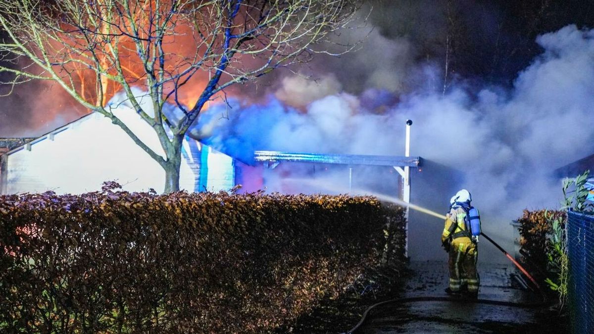 Brand legt horecapunt op camping Schoonebeek in de as