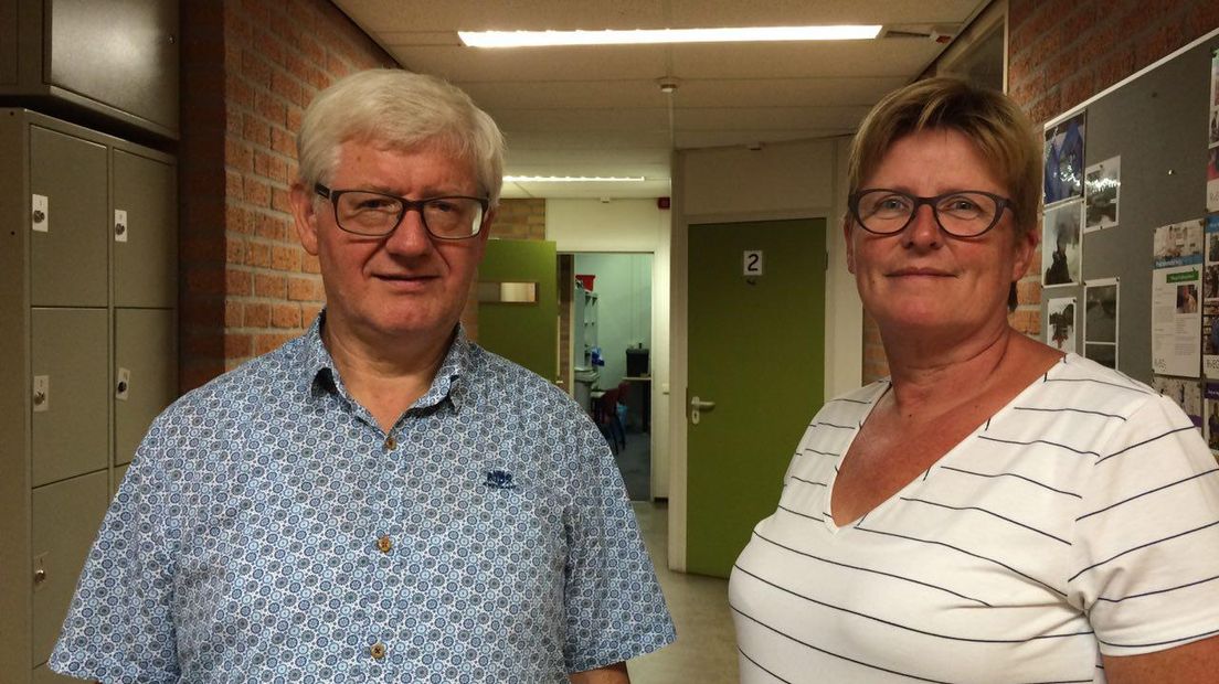 Initiatiefnemers Kees de Vries en Ineke Janssen (Rechten: Janet Oortwijn/RTV Drenthe)