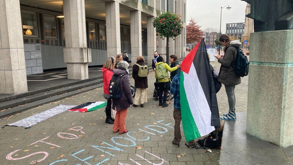 Demonstranten veroordeeld voor bekladden Israël Centrum Nijkerk