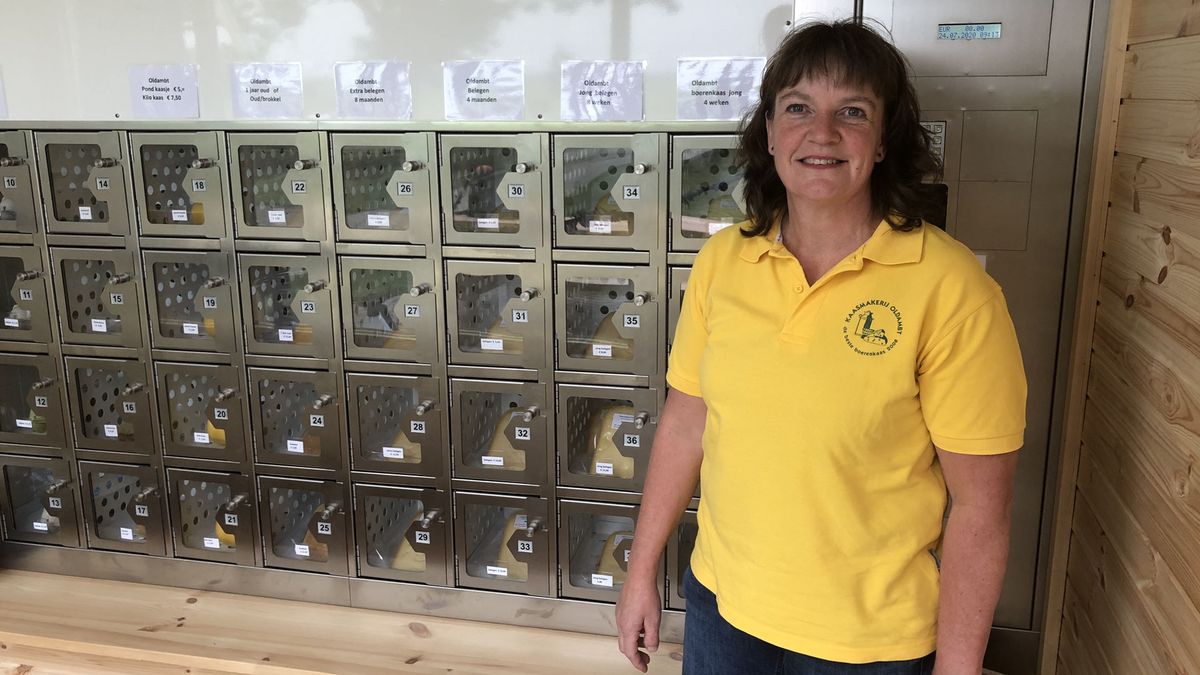 In Blijham kunnen mensen nu iedere dag hun kaas uit de automaat trekken