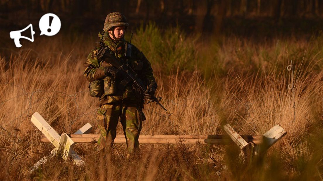 Moet er meer geld naar Defensie (Rechten: archief RTV Drenthe)