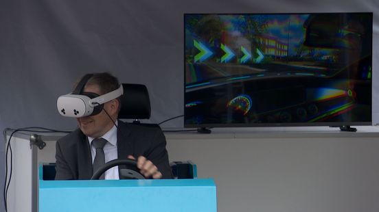 Dit gebeurt er als je lachgas hebt ingeademd en dan gaat autorijden