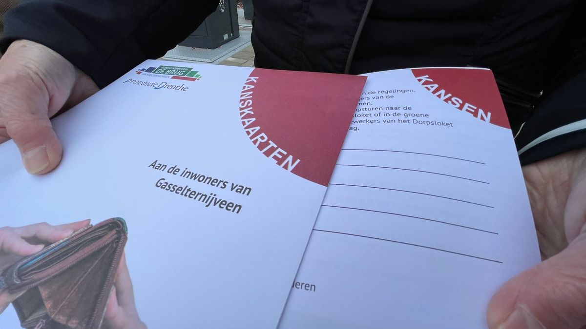 Kanskaart tegen armoede succes in Gasselternijveen