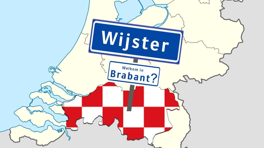 Waarom worden mensen uit Wijster Brabanders genoemd?