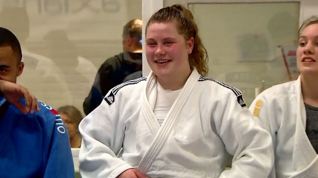 Judoka Marit Kamps (Rechten: RTV Drenthe)