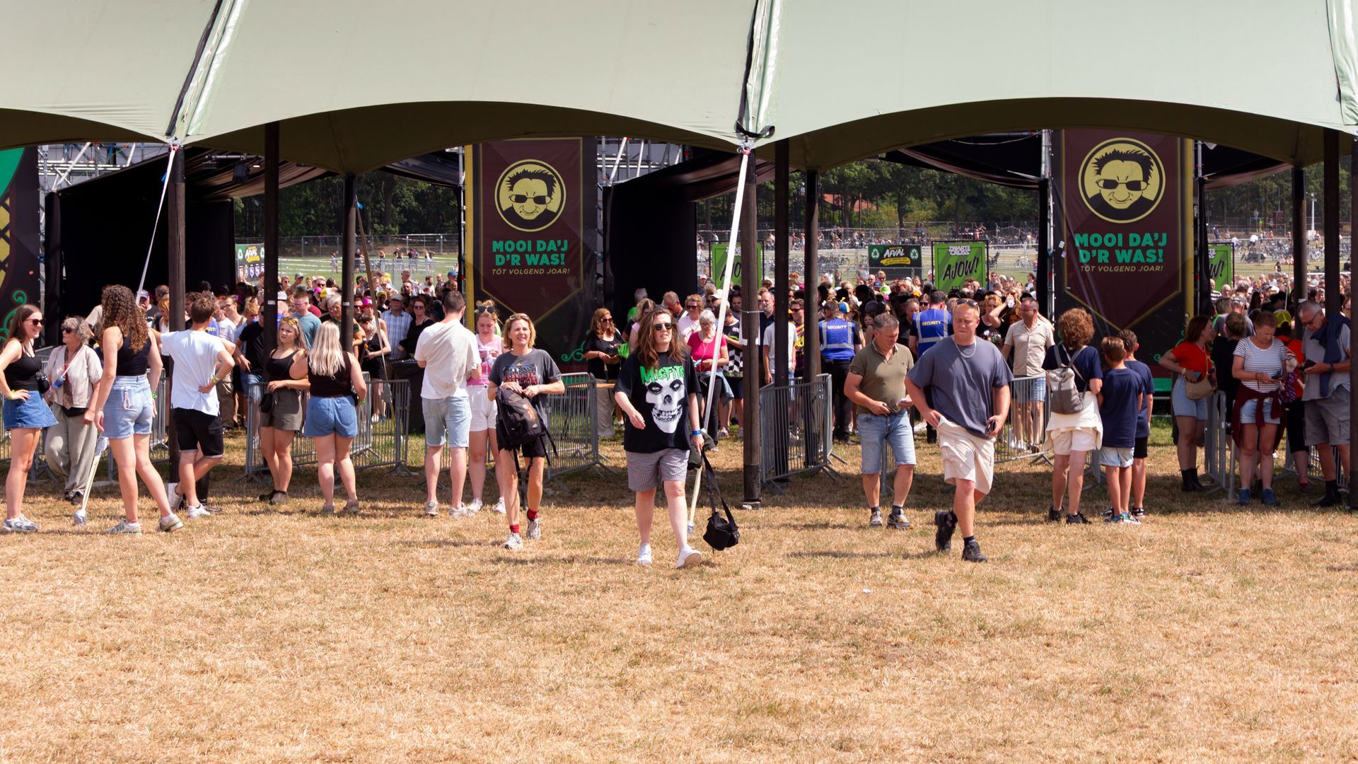 Poorten van de Zwarte Cross gingen vanochtend om 10:00 uur open.