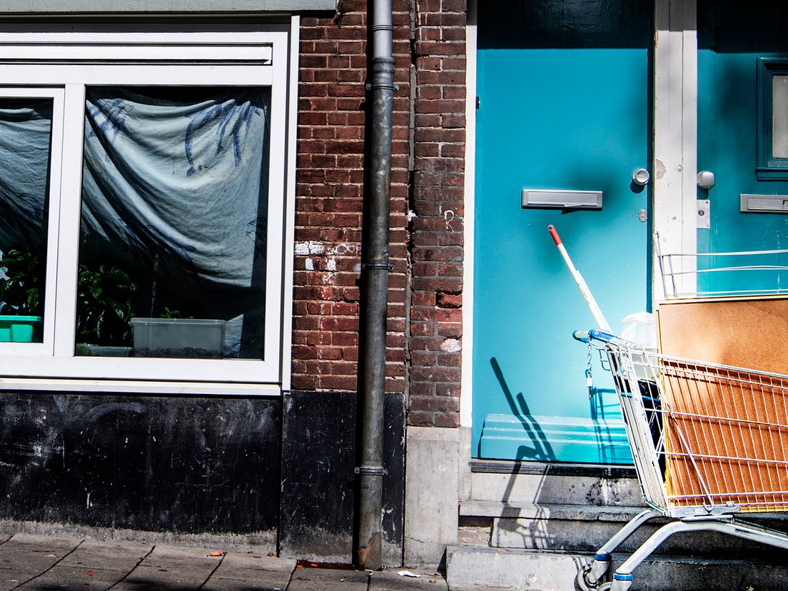 Woning in Rotterdam-Charlois. Foto ter illustratie.