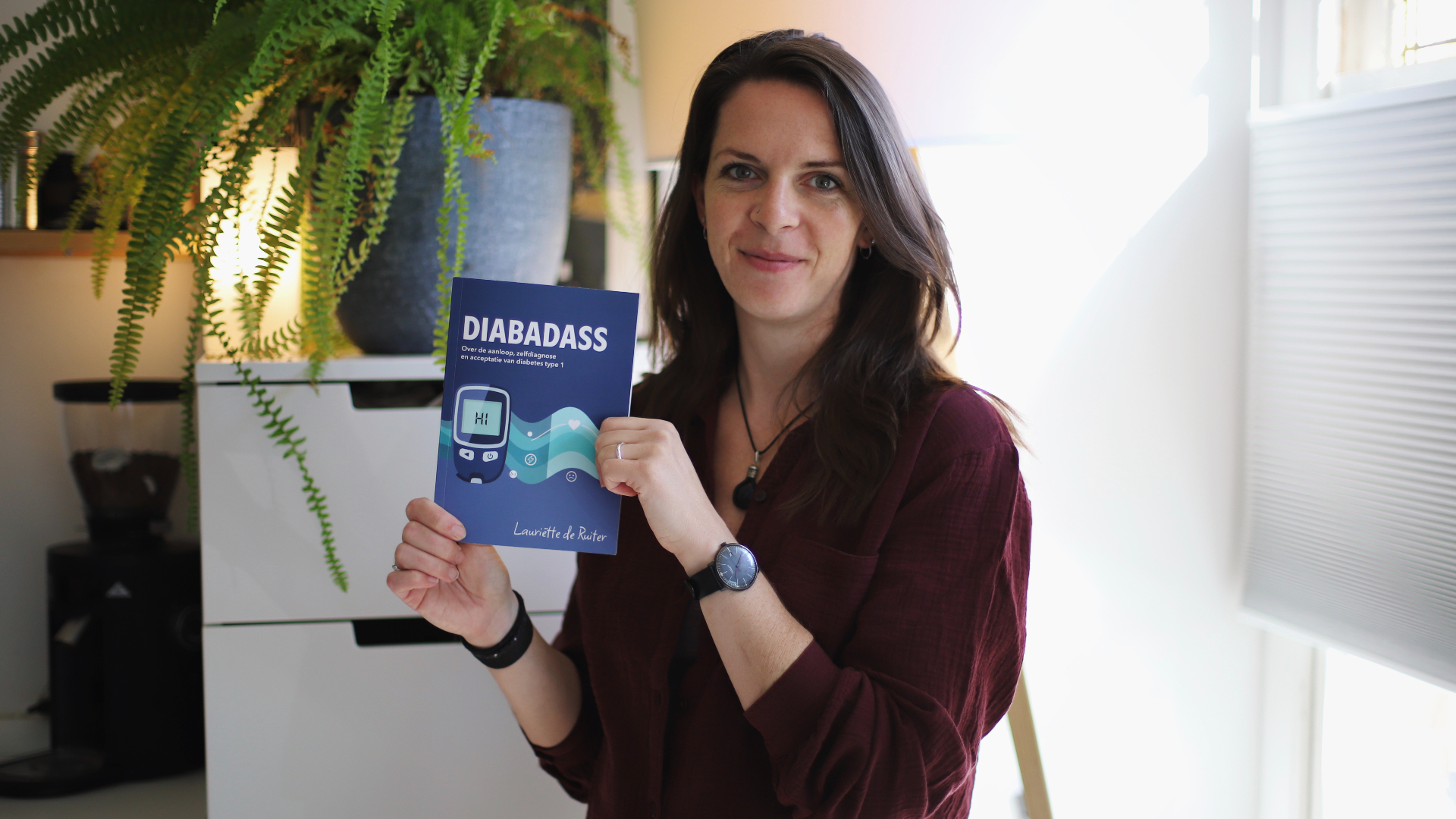 Over leven met diabetes type 1 schreef Lauriëtte de Ruiter een boek dat onlangs uitkwam