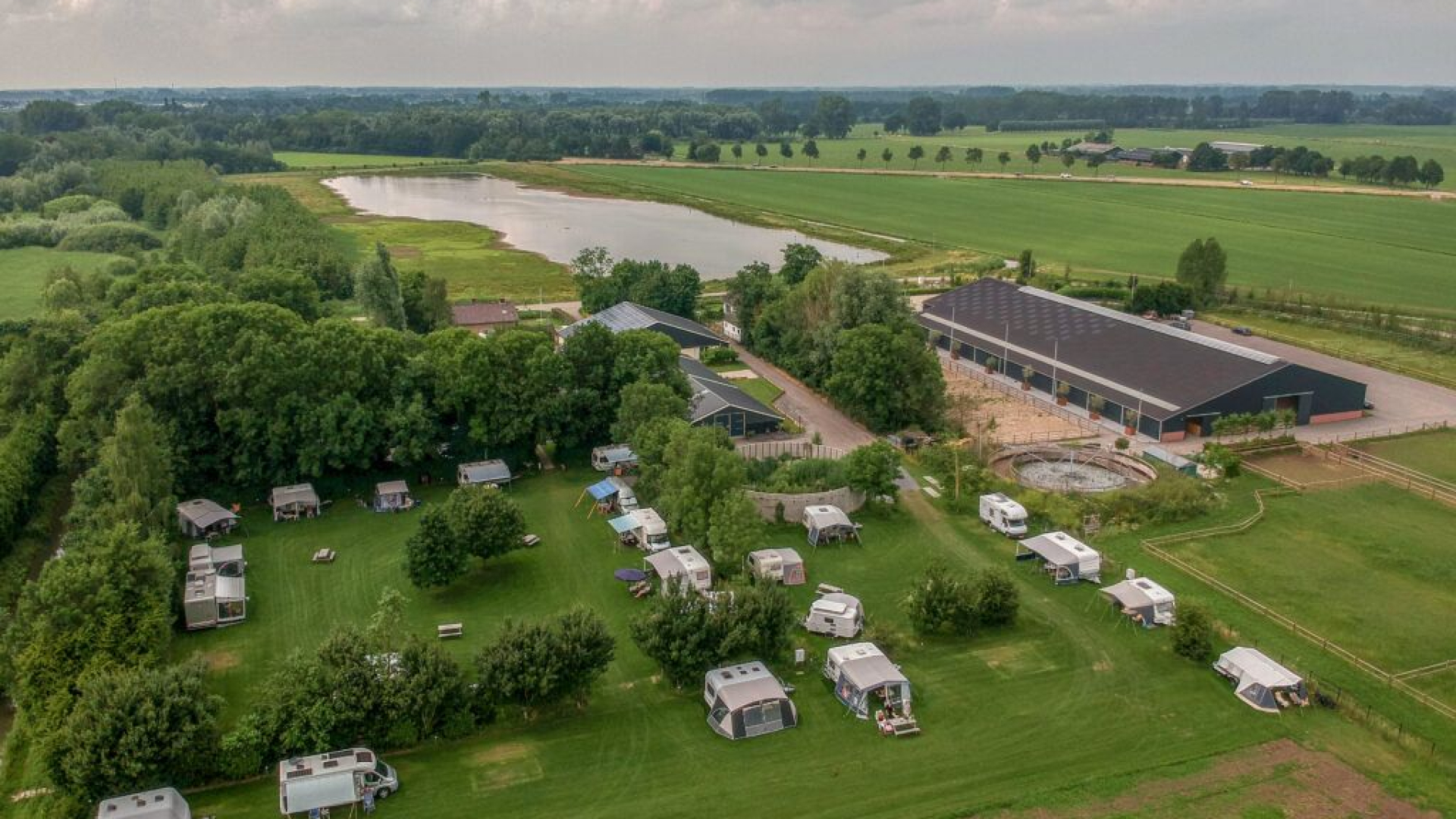 Op deze 18+ camping mogen geen kinderen overnachten