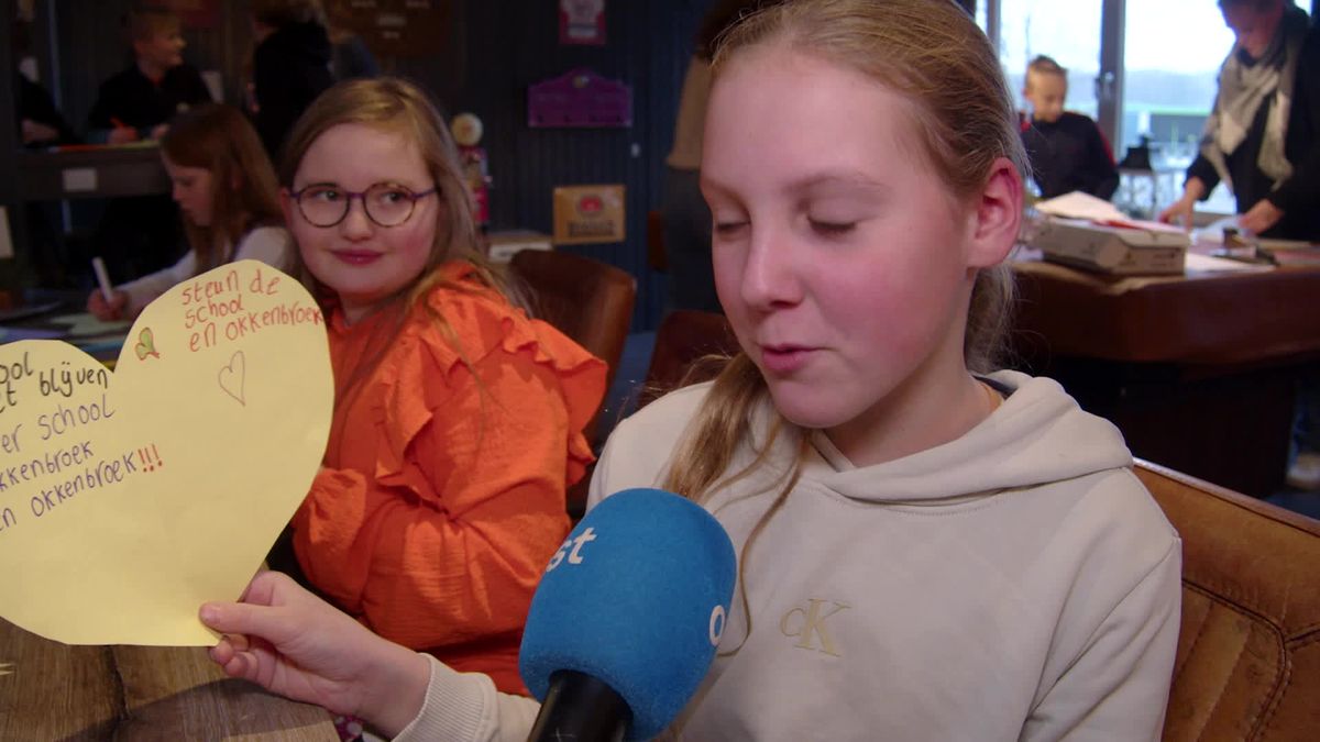 Kinderen uit Okkenbroek komen in actie: “Het dorp is zonder school geen dorp meer”