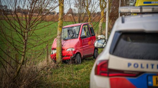 Gewonde bij ongeval met 45 km-auto