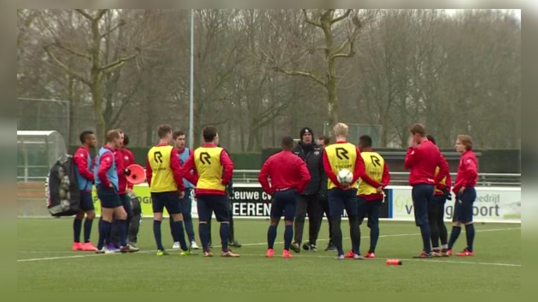 Streppel traint Willem II