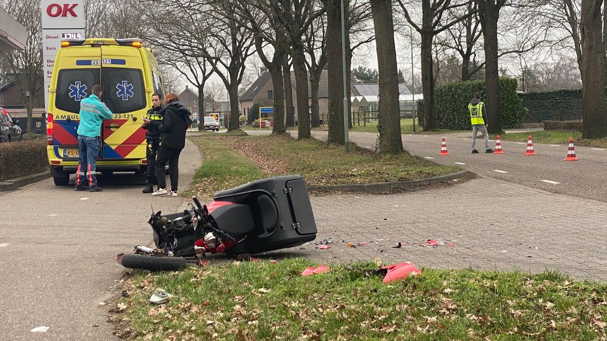 Scooterrijders geschept in Grubbenvorst
