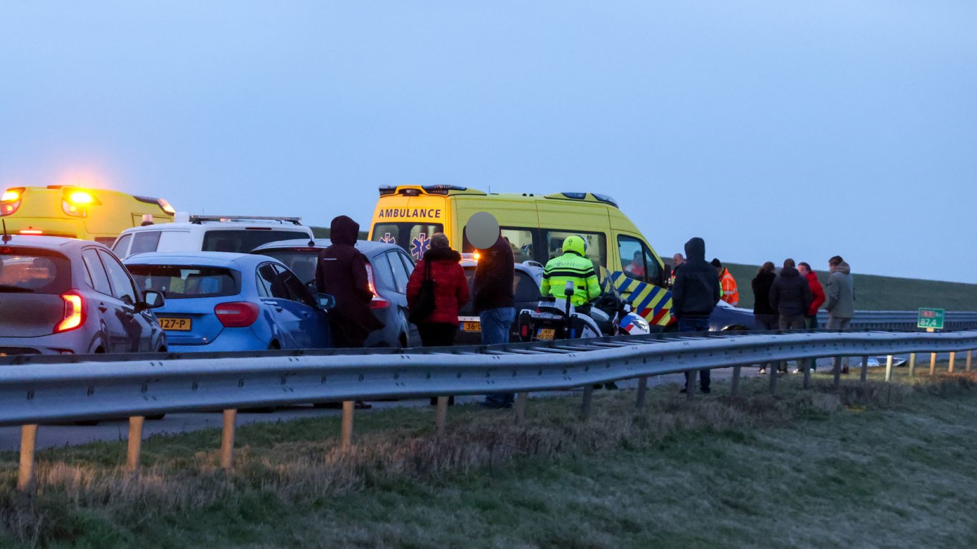 112-nieuws 29 December: Vijf Gewonden Bij Ongeluk Op Afsluitdijk ...