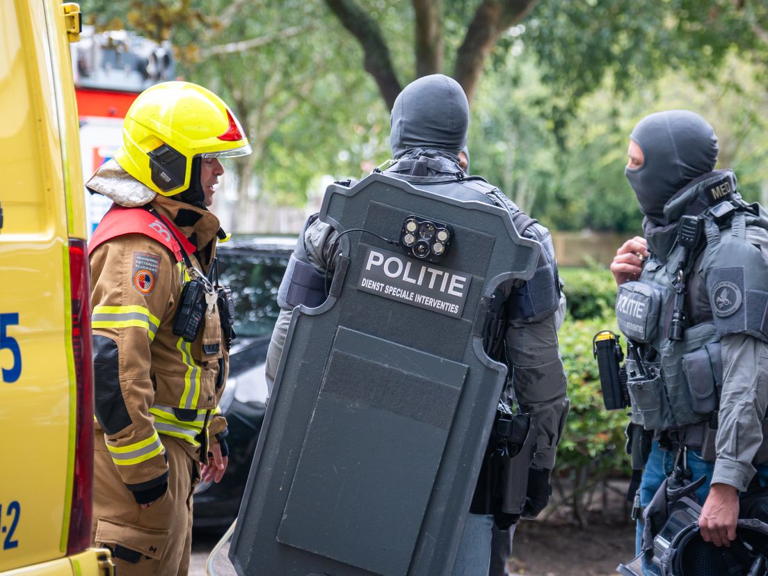 Een specialistisch politieteam kwam en de man krijgt passende hulp.