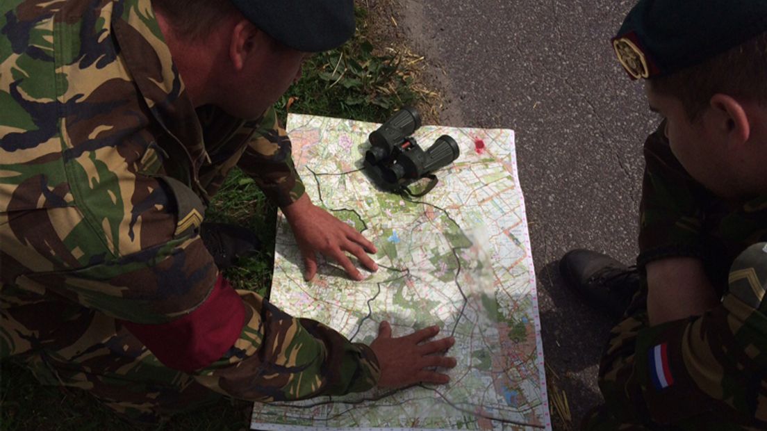 Binnenkort kun je militairen tegenkomen in het Rensenpark (Rechten: RTV Drenthe)