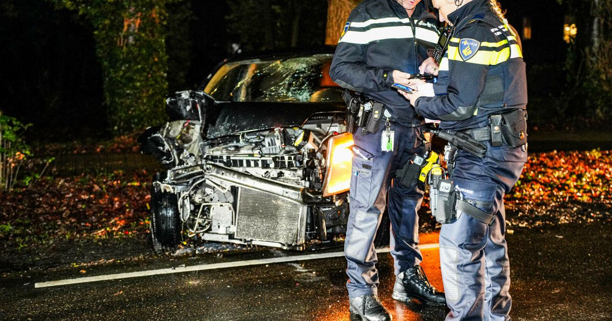 Botsing met twee auto's in Nieuw-Amsterdam